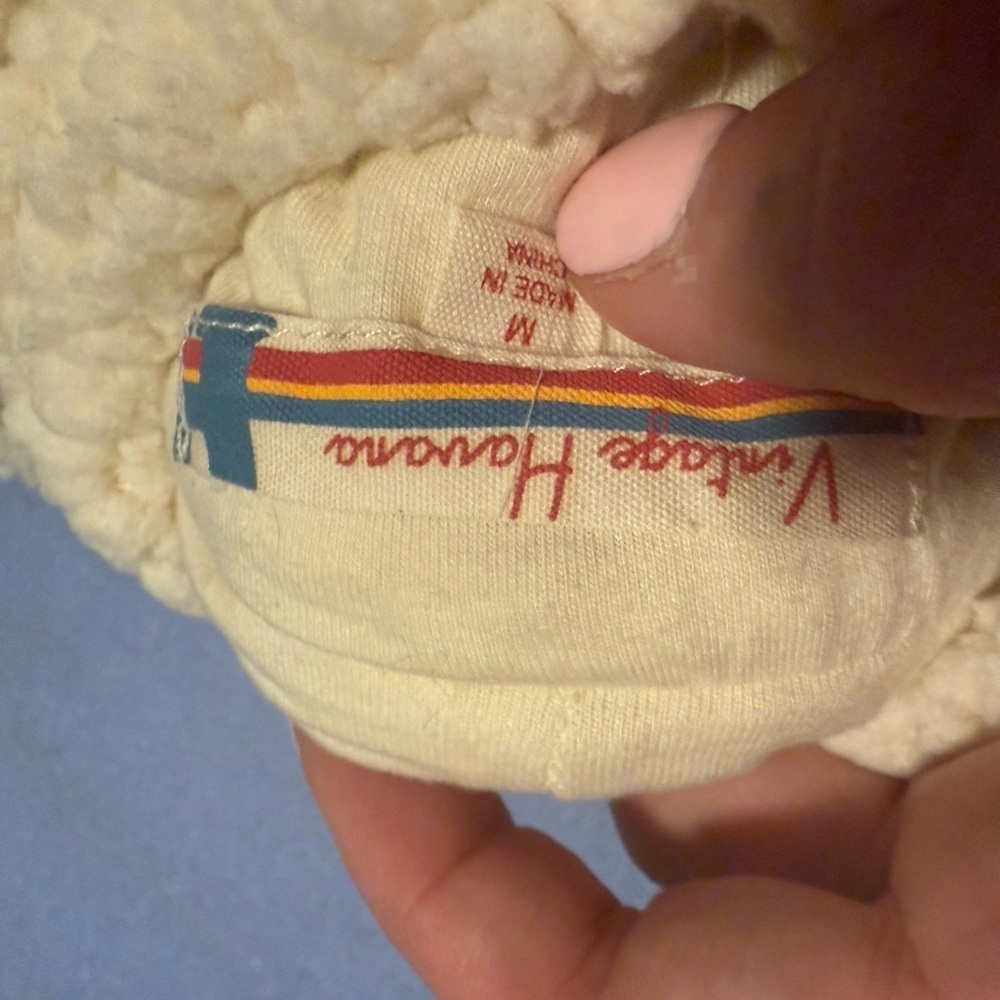 Vintage Havana Cream Fleece Hoodie - Picture 6 of 6